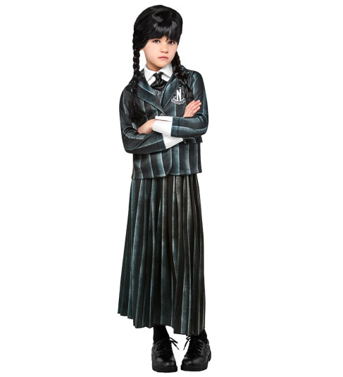 Rubies Kostymer Wednesday Addams Deluxe School Uniform 7 8 år 122 128 Kostymer Svart Rubies Kostymer Wednesday Addams Deluxe School Uniform 7 8 år 122 128 Kostymer Svart