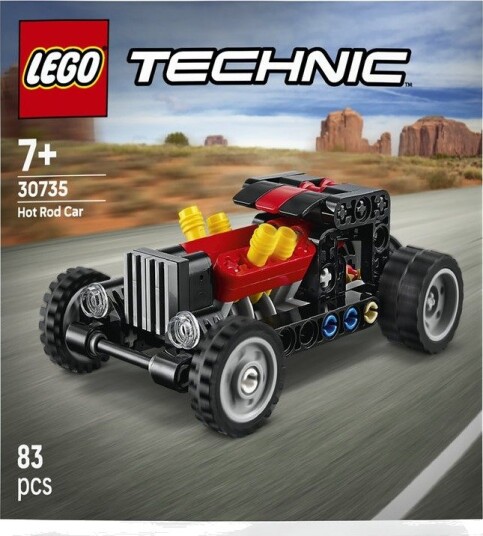 Lego Technic Hot Rod 30735 Byggeleker for Barn fra 7 År