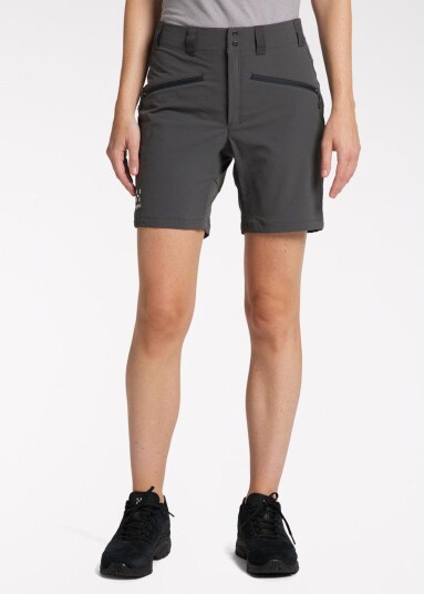 Haglöfs Mid Standard Shorts Women Magnetite 36 Turshorts