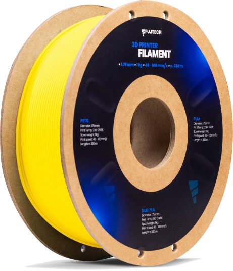 Fujtech PLA+ Filament Gul 1.75 mm