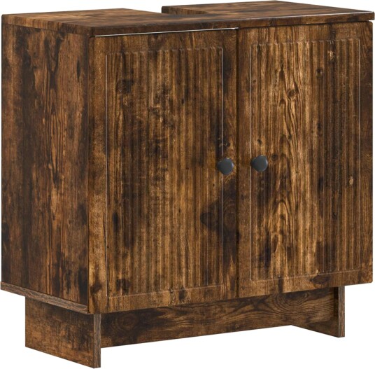 vidaXL Baderomsvaskeskap EDE Røkt Eik 59,5 x 31,5 x 59 cm