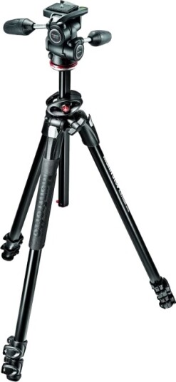 Manfrotto 290 Series Tripod Kit with MH804-3W 3-Way Head MK290DUA3-3W
