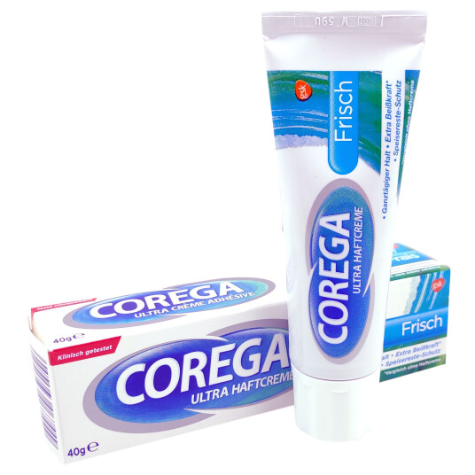 Corega Ultra Cream Prosthetic Glue FRESH Fixative Cream
