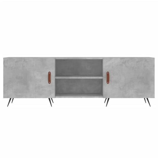 vidaXL TV-benk betonggrå 150x30x50 cm konstruert tre 8720845426774 vidaXL TV-benk betonggrå 150x30x50 cm konstruert tre 8720845426774