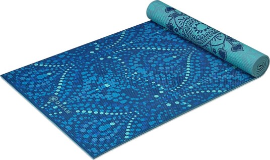 Gaiam Mystic Sky Yoga Mat 6mm Premium Reversible Gaiam Mystic Sky Yoga Mat 6mm Premium Reversible