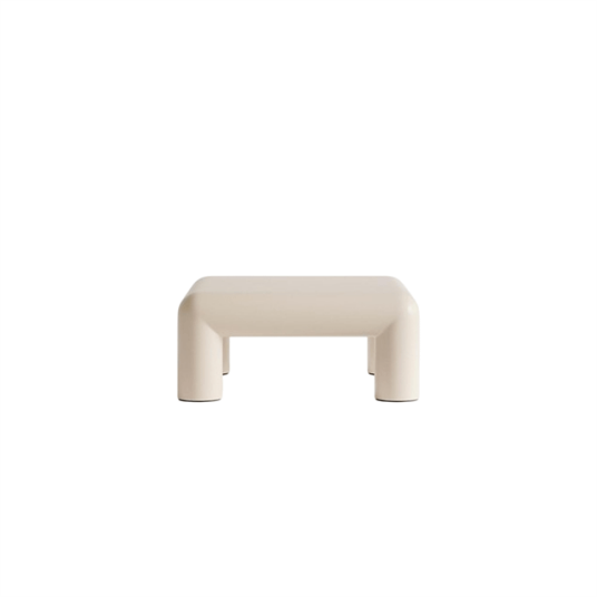 FORMARKIVET Cubio Salongbord 80x80 Halvblank Lys Beige FORMARKIVET Cubio Salongbord 80x80 Halvblank Lys Beige