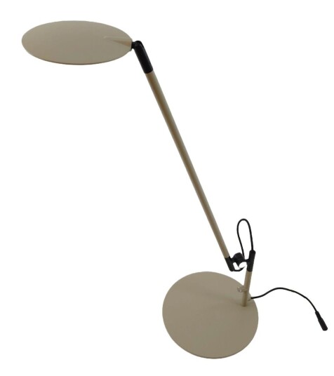 Orbit bordlampe 7W 2700 Kelvin   Dimbar   Silke grå