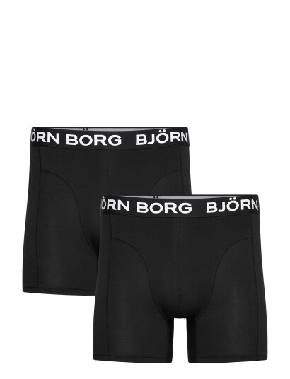 Björn Borg Bamboo Cotton Blend Boxer 2P - Black - XXL