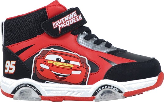 Disney Cars Mid Blinkende Sneakers Svart 31