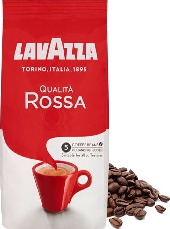 Lavazza Rossa Qualità - 500 g. kaffebønner Lavazza Rossa Qualità - 500 g. kaffebønner