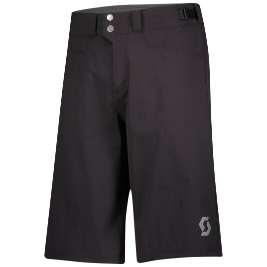 SCOTT Trail Vertic Loose Fit Shorts med innlegg Sort