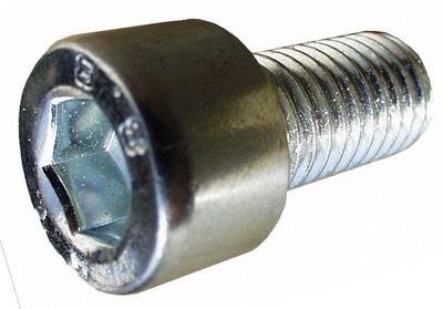 Unbrako skrue 4mm rustfri valgfri lengde