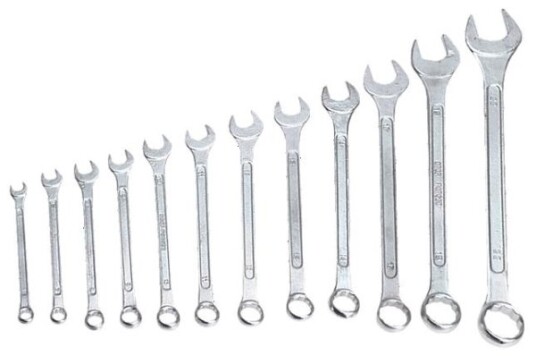 Toppverktøy Verktøy Nøkkelsett 6-32Mm 12 Stk. (35D257) Toppverktøy Verktøy Nøkkelsett 6-32Mm 12 Stk. (35D257)