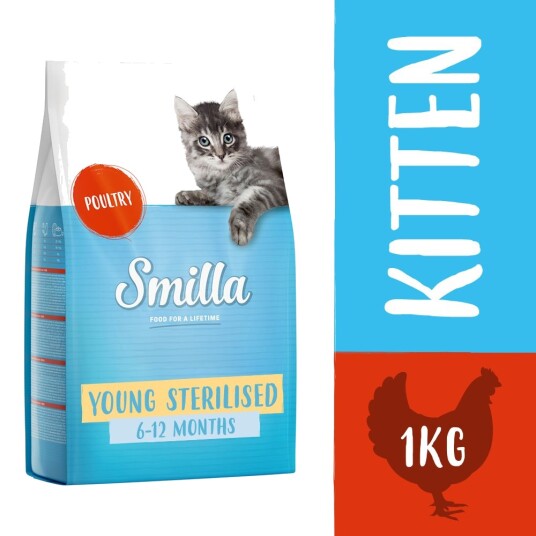 Smilla Young Sterilised Fjærkre 1 kg