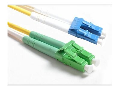 Microconnect Nettverkskabel Lc/Upc Enkeltmodus Hann Til Lc/Apc Enkeltmodus Hann 2 M Fiberoptisk Gul FIB447002