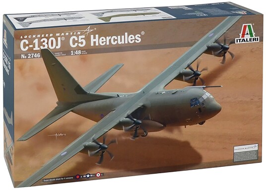 Italeri 1:48 Hercules C-130J C5 Modellfly Byggesett