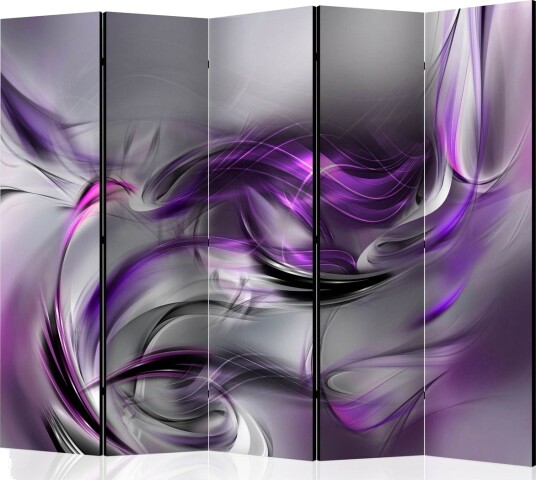 Romdeler - Purple Swirls II II 225x172 - Artgeist sp. z o. o.