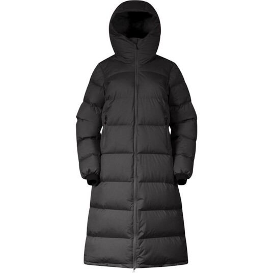 Bergans Urban Down Long Coat Women Black Bergans Urban Down Long Coat Women Black