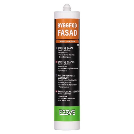 Essve Byggfug Fasade Betonggrå 300ml Essve Byggfug Fasade Betonggrå 300ml