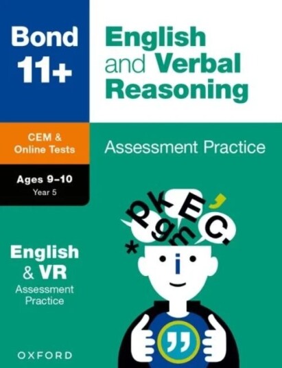11+: Bond 11+ Cem English & Verbal Reasoning Assessment Papers 9-10 Years Av Michellejoy Hughes