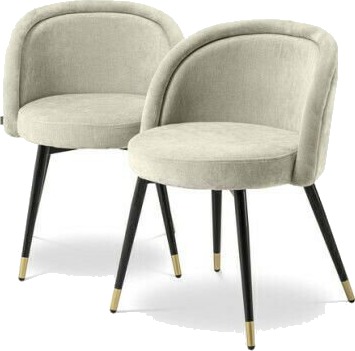 Chloé Dining Chair Clarck Sand set of 2 Chloé Dining Chair Clarck Sand set of 2