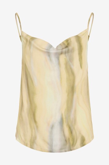 Vila Topp viMurina Ban Singlet Strap Gul