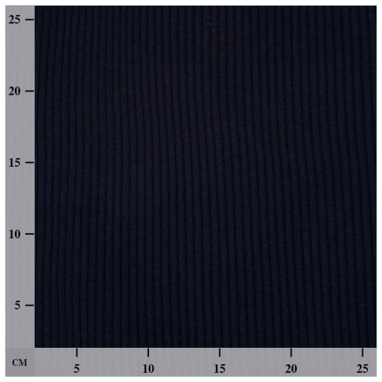 Ribb Jersey 3 mm, marineblå