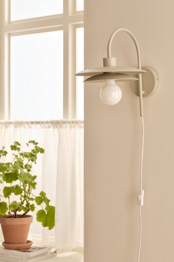 Ellos Home   Vegglampe Theo   Beige