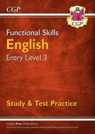 Functional Skills English Entry Level 3 - Study & Test Practice Av Cgp Books