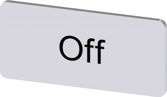Siemens 3Su1900 0Ac81 0Dk0 3Su19000ac810dk0 Betegnelse Skilt 10 Stk