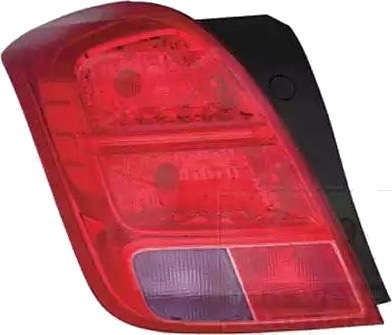 VAN WEZEL 0845931 Baklykt
