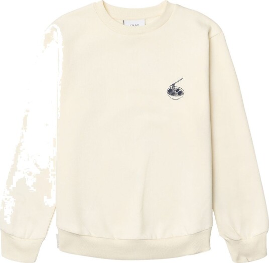 Grunt Grkruze Soup Crew Sweat Cream 148/164 Grunt Grkruze Soup Crew Sweat Cream 148/164
