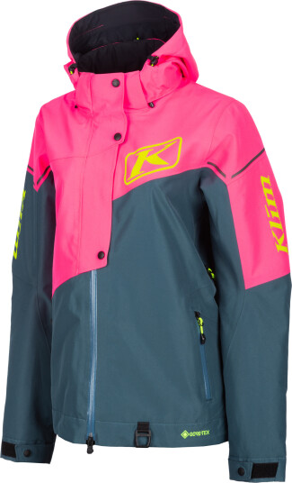 KLIM Jakke Alpine Dame Bensin - Slående Rosa KLIM Jakke Alpine Dame Bensin - Slående Rosa