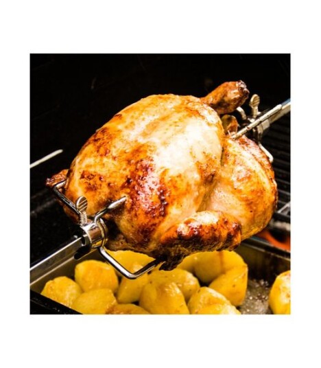 Rotisserie i Rustfritt Stål opp til 81.3cm Rotisserie i Rustfritt Stål opp til 81.3cm