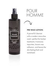 Italwax Pour Homme pre wax lotion Italwax Pour Homme pre wax lotion
