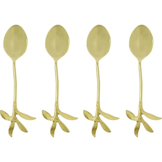 House Doctor House Doctor HDServe Skje 4 pk Antique Gold