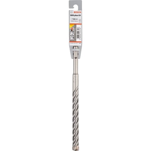 Bosch SDS-plus-5X 14 mm Betongbor for Betong og Murverk - 210 mm Lengde Bosch SDS-plus-5X 14 mm Betongbor for Betong og Murverk - 210 mm Lengde