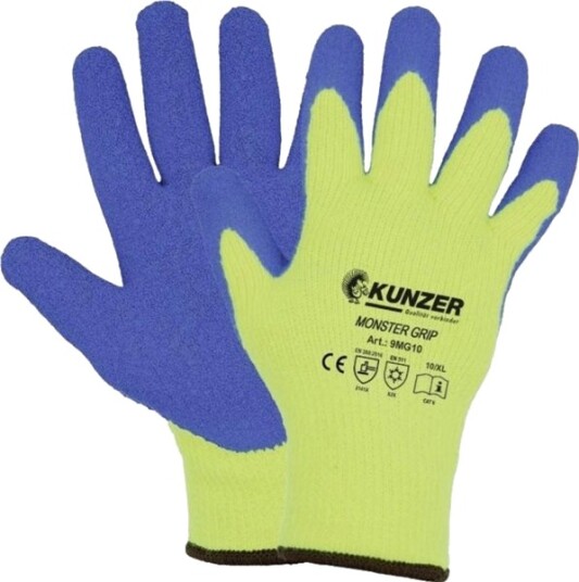 Kunzer Latex Arbeidshanske 9Mg10 XL 1 Par Kunzer Latex Arbeidshanske 9Mg10 XL 1 Par