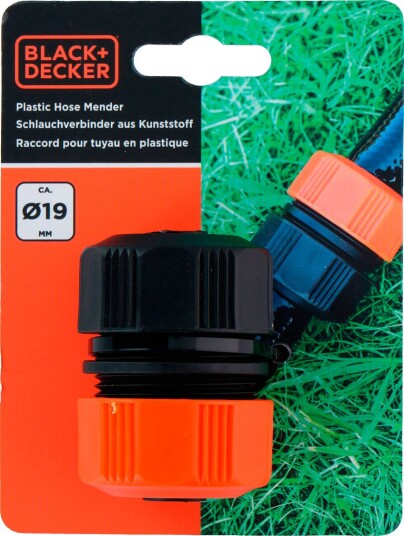 Hageslange BLACK+DECKER Kobling til 19 mm 3/4"
