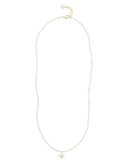 SNÖ OF SWEDEN Stellaris Pendant Pearl Neck 42 |Vit |42 cm