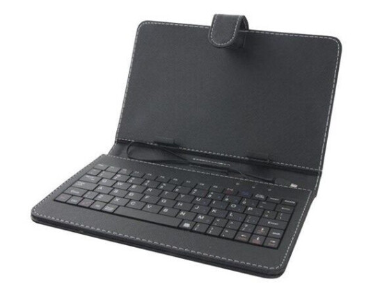 Esperanza CASE WITH KEYBOARD FOR 7" TABLETS MADEIRA EK123 - Tastatur & Foliosett - Svart Esperanza CASE WITH KEYBOARD FOR 7" TABLETS MADEIRA EK123 - Tastatur & Foliosett - Svart