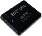 Samsung Samsung ST80 batteri (740 mAh 3.7 V, Originalt) Samsung Samsung ST80 batteri (740 mAh 3.7 V, Originalt)