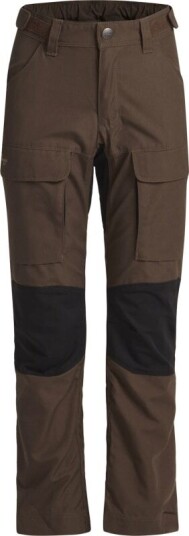 Lundhags Juniors' Fulu Rugged Stretch Hybrid Pant 128, Tea Green/Black