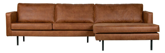 Bepurehome Rodeo 3-seter Sofa m. høyrevendt sjese - Cognac 1732544-01-0 1732548-01-0