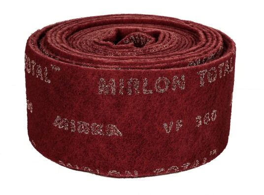 Mirka Slippappersrulle Mirlon Total 115mmx10m Vf 360 Röd Mirka Slippappersrulle Mirlon Total 115mmx10m Vf 360 Röd