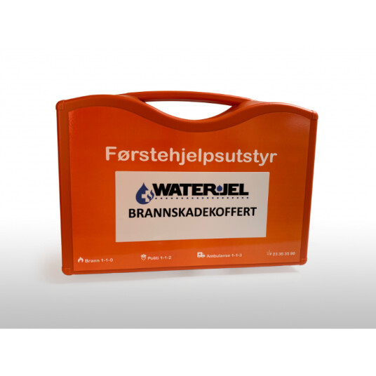 Waterjel Førstehjelpskoffert Brannskade-Industri