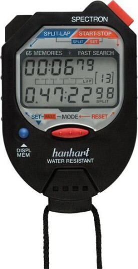 Hanhart Stoppur Spectron, Digitalt, 1/100min Hanhart Stoppur Spectron, Digitalt, 1/100min