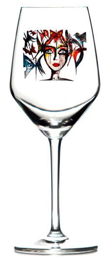 Carolina Gynning Slice of Life rosé/hvitvinsglass 40 cl
