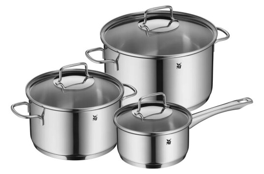 Wmf Astoria grytesett 3 deler Rustfritt stål