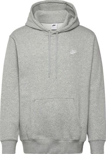Nike M Nk Club Bb Po Hoodie   DK GREY HEATHER/LT SMOKE GREY/   XS
